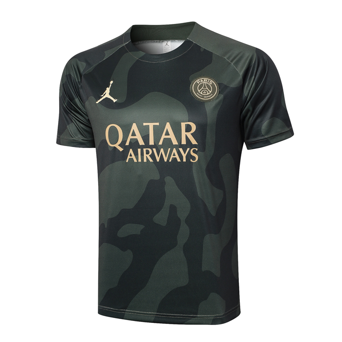 Camiseta de Entrenamiento Paris Saint-Germain Jordan 2024-25 Verde